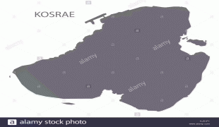 Bản đồ-Sân bay quốc tế Kosrae-kosrae-island-map-of-micronesia-grey-illustration-silhouette-shape-KJ51P1.jpg