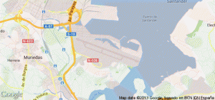 Bản đồ-Sân bay Santander-SDR.png
