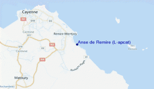 Bản đồ-Sân bay Cayenne-Rochambeau-Anse-de-Remire.12.gif