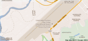 Bản đồ-Sân bay quốc tế Licenciado Gustavo Díaz Ordaz-PVR.png
