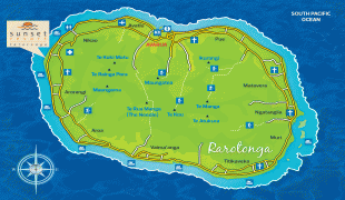 Bản đồ-Rarotonga International Airport-Sunset-Resort-Map.jpg