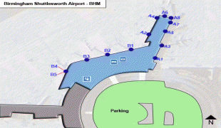 Bản đồ-Sân bay quốc tế Birmingham–Shuttlesworth-Birmingham-Shuttlesworth-Airport-BHM-Terminal-map.jpg