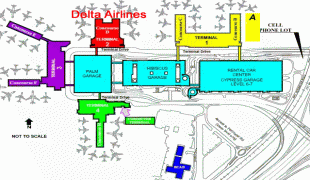 Bản đồ-Sân bay quốc tế Fort Lauderdale – Hollywood-fort-lauderdale-airport-terminal-map2.gif