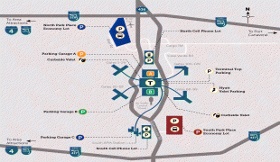 Bản đồ-Sân bay quốc tế Orlando-Translate_MCO_Parking_Map.png