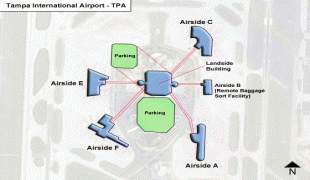 Bản đồ-Sân bay quốc tế Tampa-Tampa-Airport-TPA-Terminal-map.jpg