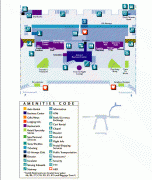 Bản đồ-Sân bay quốc tế Charlotte Douglas-maintermcenter.jpg