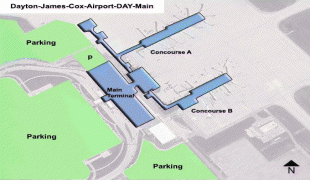 Bản đồ-Sân bay quốc tế Dayton-Dayton-James-Cox-Airport-DAY-OverviewMap.jpg