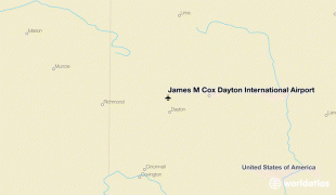 Bản đồ-Sân bay quốc tế Dayton-day-james-m-cox-dayton-international-airport.jpg