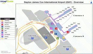 Bản đồ-Sân bay quốc tế Dayton-d5dc289f3a34937fe7a3459b9a153899.png