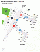 Bản đồ-Sân bay quốc tế Philadelphia-53acad3c8896117da988744e4c37c8bd.png