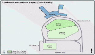 Bản đồ-Sân bay quốc tế Charleston-charleston-international-airport_(CHS)_parking_map.gif