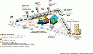 Bản đồ-Sân bay quốc gia Ronald Reagan Washington-dca_parking_map.jpg