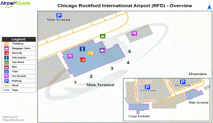 Bản đồ-Chicago Rockford International Airport-RFD_overview_map.png