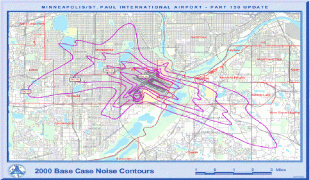 Bản đồ-Sân bay quốc tế Minneapolis−Saint Paul-Minneapolis-St-Paul-International-Airport-noise-contour-map-2000.png