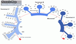 Bản đồ-Sân bay quốc tế Newark Liberty-newark-airport-map.gif