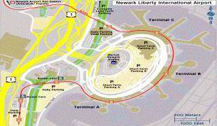 Bản đồ-Sân bay quốc tế Newark Liberty-1200px-Newark_liberty_airport_map.png