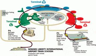 Bản đồ-Sân bay quốc tế Newark Liberty-newark-airport-terminal-and-station-map-1.gif