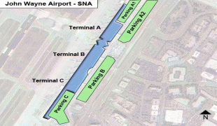 Bản đồ-Sân bay John Wayne-John-Wayne-Airport-SNA-Terminal-map.jpg