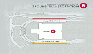 Bản đồ-Sân bay quốc tế Sacramento-ground_transportation_b.png