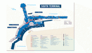 Bản đồ-Sân bay quốc tế Ted Stevens Anchorage-TSAIA-southmap.png