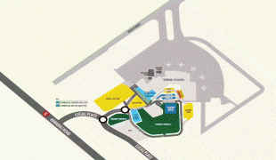 Bản đồ-Sân bay Queenstown-Terminal-parking-map.PNG