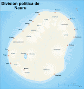 Bản đồ-Sân bay quốc tế Nauru-1200px-Distritos_de_Nauru.png