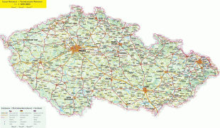 Ģeogrāfiskā karte-Čehija-CzechMap.jpg