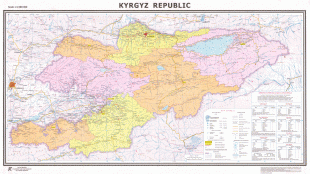 Kort (geografi)-Kirgisistan-kyrgyzstan-map-large.jpg