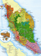 Kaart (kartograafia)-Malaisia-Malaysia-Map.jpg
