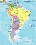 Kaart (kartograafia)-Lõuna-Ameerika manner-south_america_large_detailed_political_map.jpg