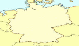 Карта (мапа)-Немачка-Germany_map_modern.png