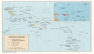 Kaart (cartografie)-Salomonseilanden-SolomonIslands.jpg