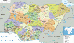 Bản đồ-Nigeria-political-map-of-Nigerian.gif