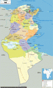 Bản đồ-Tuy-ni-di-political-map-of-Tunisia.gif