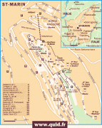 Карта (мапа)-Сан Марино-San-Marino-Map.gif