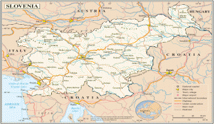 Karte (Kartografie)-Slowenien-Slovenia_map.png