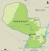 Karte (Kartografie)-Paraguay-Paraguay-map.gif