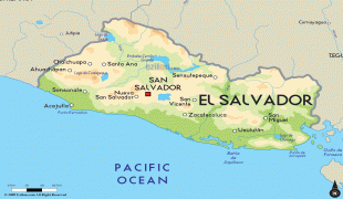 Carte géographique-Salvador-El-Salvador-map.gif