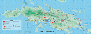 Karte (Kartografie)-Amerikanische Jungferninseln-st-thomas-map.gif