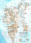 Kaart (cartografie)-Spitsbergen-svalbard_map_crop.jpg