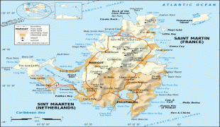 Kaart (cartografie)-Sint Maarten (land)-796px-Saint-Martin_Island_map-en.svg.png