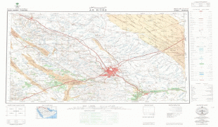 Kaart (cartografie)-Riyad (stad)-Al-Riyadh-Topo-Map.mediumthumb.jpg
