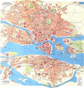 Kartta - Tukholma (Stockholm) - MAP[N]