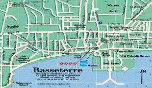 Kaart (cartografie)-Basseterre-Basseterre02.gif