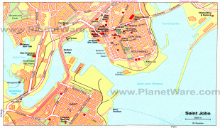 Географічна карта-Сент-Джонс (Антигуа і Барбуда)-saint-john-map.jpg