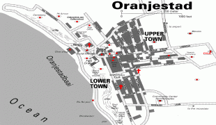 Kaart (cartografie)-Oranjestad (Aruba)-oranjestad_map.gif