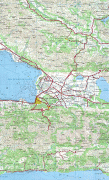Географічна карта-Порт-о-Пренс-Port-au-Prince_Topographic_Map_Haiti_2.jpg