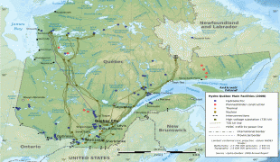 地図-ケベック州-Quebec_Map_with_Hydro-Qu%C3%A9bec_infrastructures-en.png