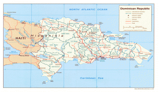 Kaart (cartografie)-Dominicaanse Republiek-dominican_republic_pol_04.jpg