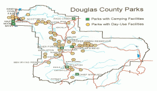 Mapa-Douglas (Ostrov Man)-NumberedParksMap.jpg